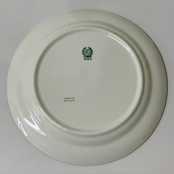 Vintage TAYLOR SMITH USA 22K Gold Trim 10” Dinner Plate 9532 - Picture 11 of 14